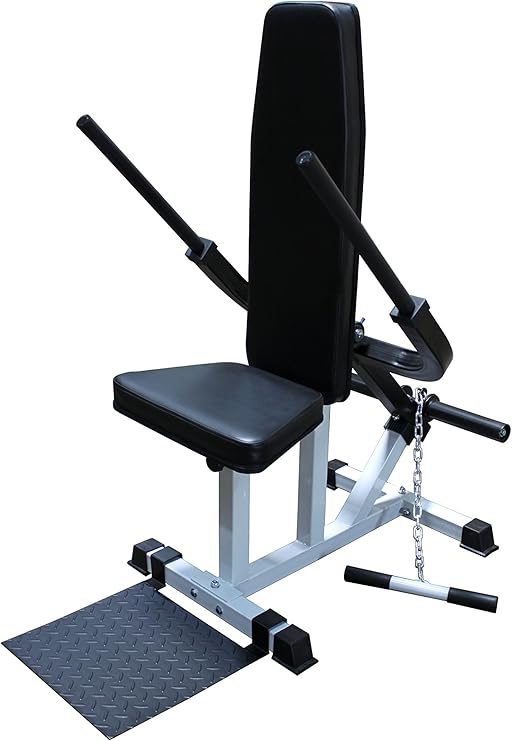 Tricep Press Down Bicep Curl Machine - Plate Loaded