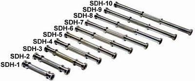 SDH-1 Pro Style Dumbbell Handle - Straight - 5 to 20 lbs - (Sold Individually)