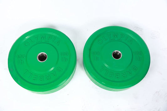 Monster 100lbs Rubber plate by pair