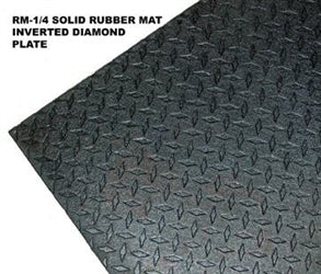 Rubber Mat- 4'x6'x1/4" SupperMat Black