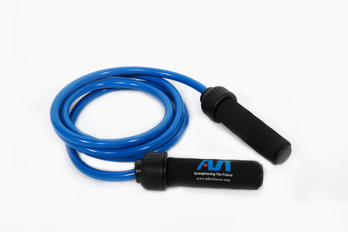 2 Lb Jump Rope 2 lb Blue Heavy Power Jump Rope / Weighted Jump Rope – Ader Sporting Goods