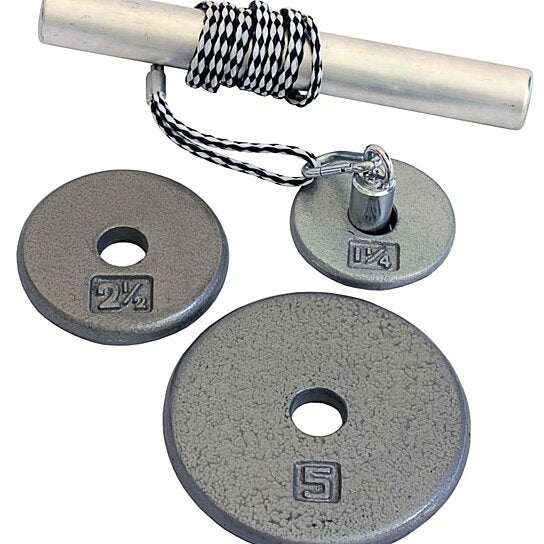 Power Wrist Roller with Gary regular 1 inch plates